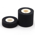 XJ XF Hot Ink Roller Customizable Size 36mm x 16mm Black Color Dry Ink Roller For Batch Code Printer